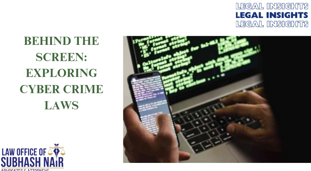 Cyber Crime - Legal Insights and Enforcement