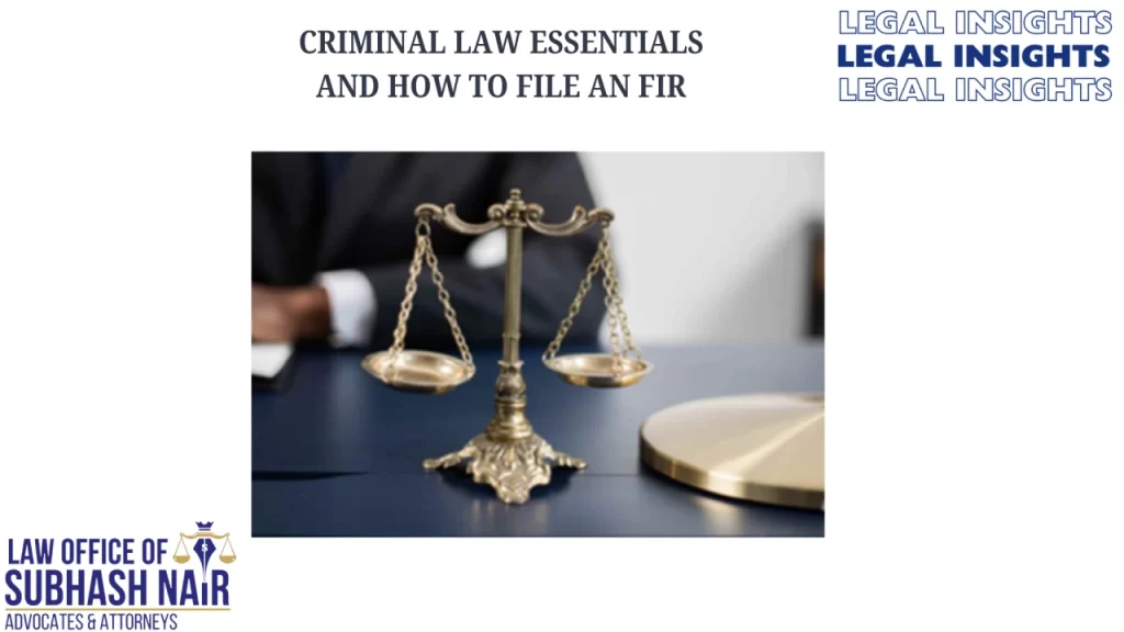 Unveiling Justice - Exploring Criminal Law and the FIR Process