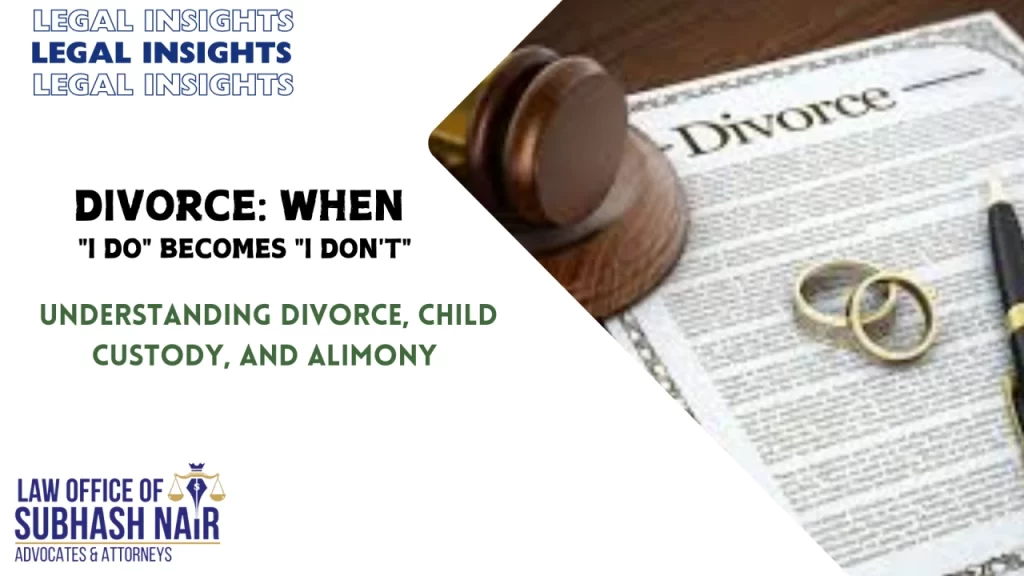 Family Law 101 - Understanding Divorce, Child Custody, and Alimony